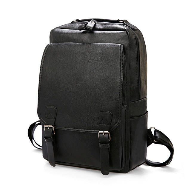 Custom PU Backpack for Men and Women - Large Capacity