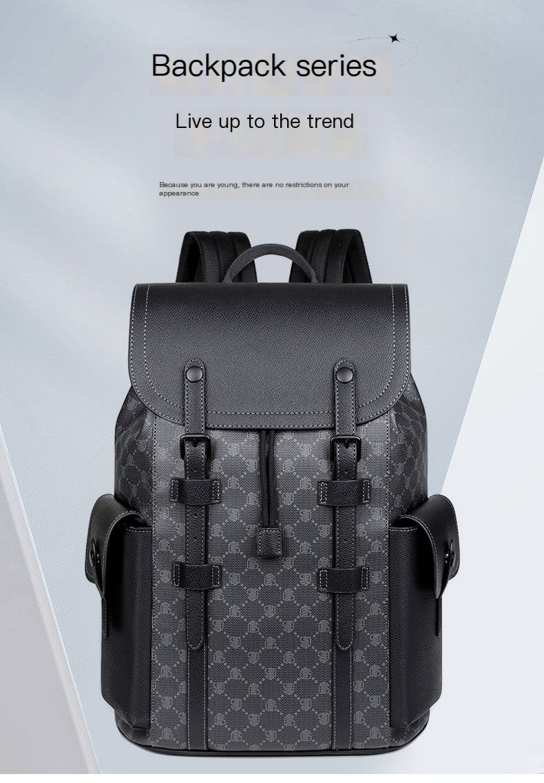 Men's Business Travel Large Capacity Computer Backpack