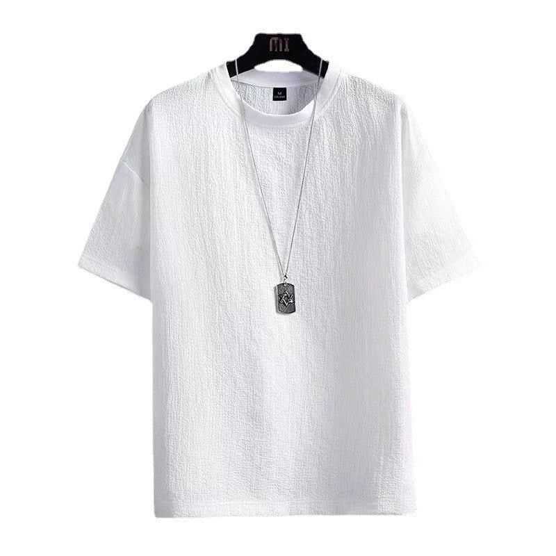 Men's Ice Silk Short Sleeve T-Shirt
