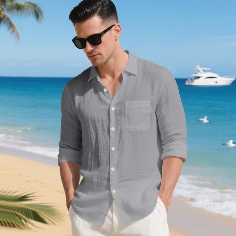 Mens Linen Shirt