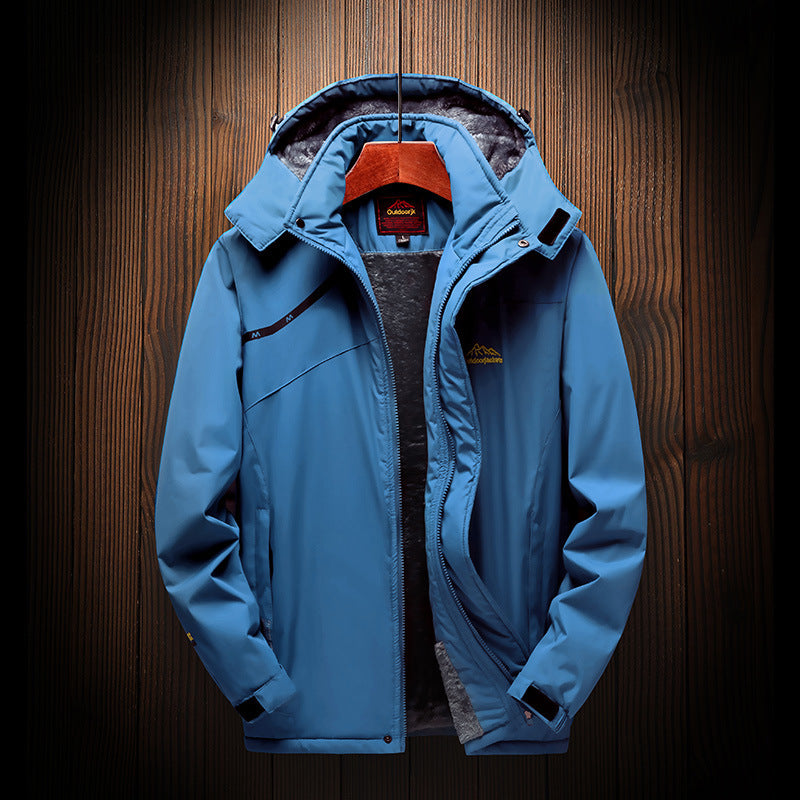 Thickened Fleece Outdoor Jackets for Men and Women