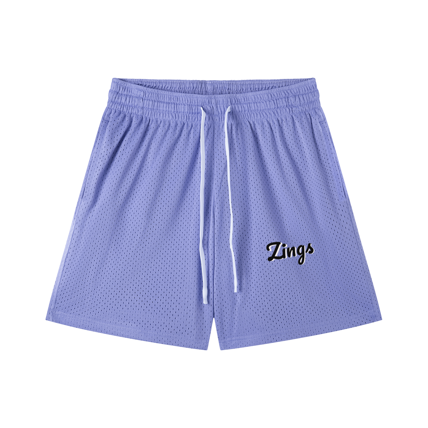 Mesh Drawstring Shorts
