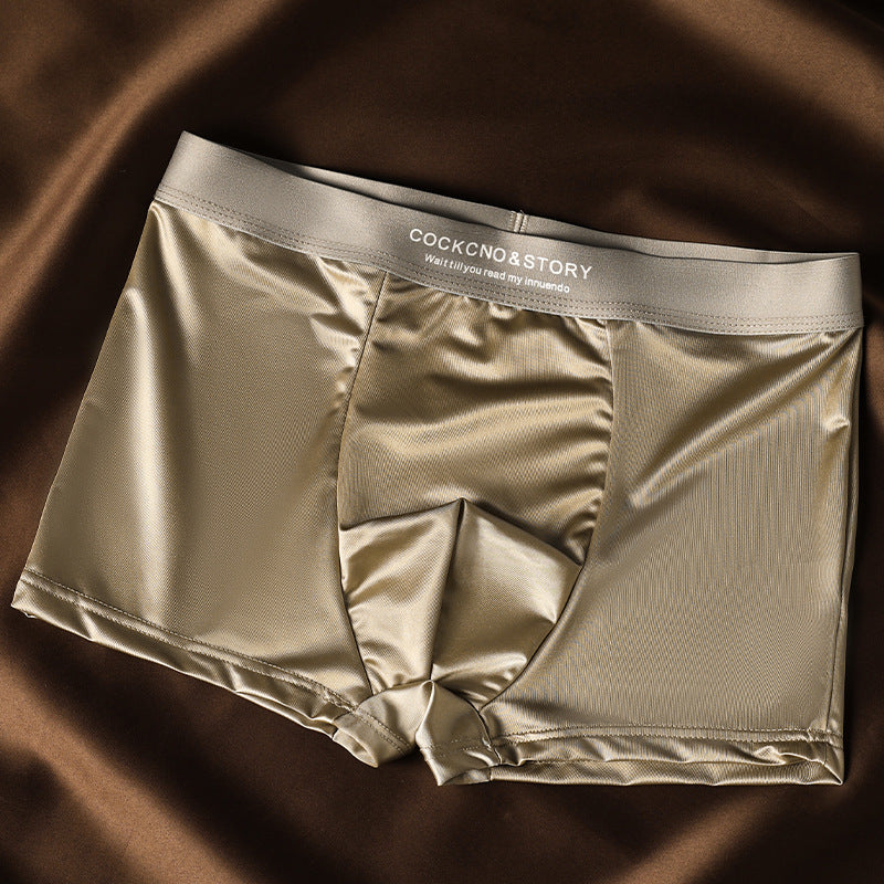 Satin light boxers