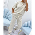 Women's Casual Offset Printing Suit Set