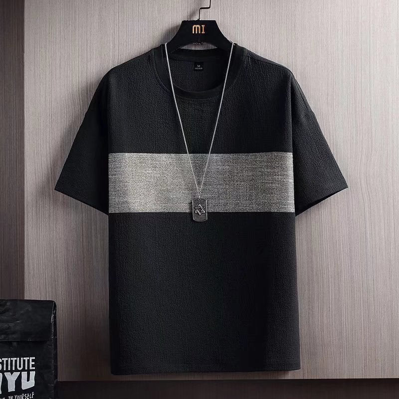Men's Ice Silk Short Sleeve T-Shirt