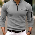 New light luxury   casual men sports shirt