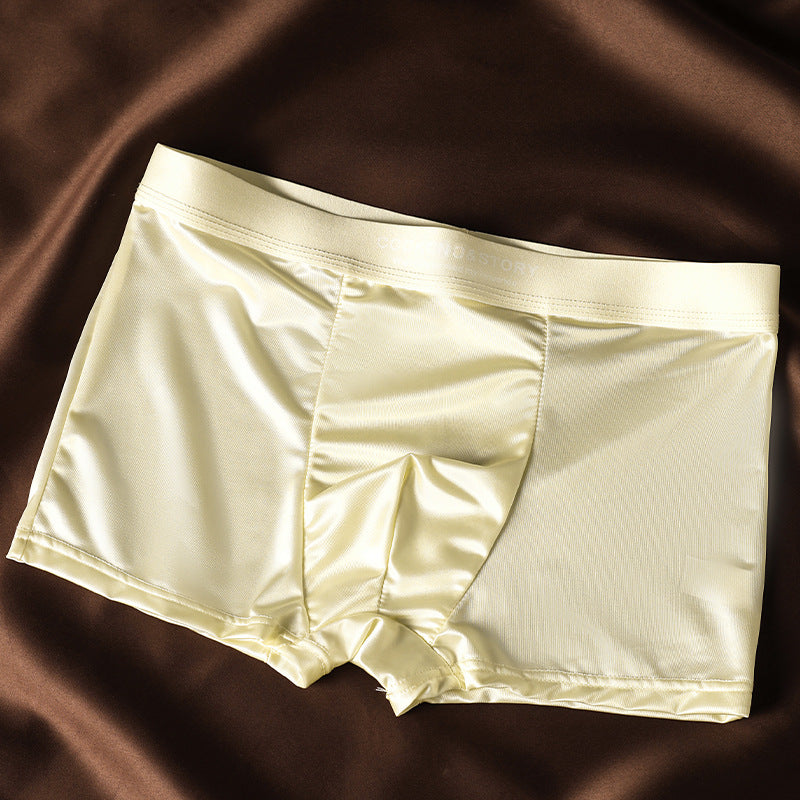 Satin light boxers