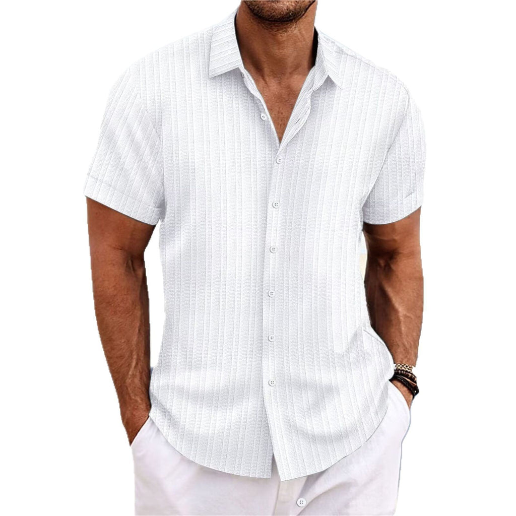 The Striped Color Matching Shirt