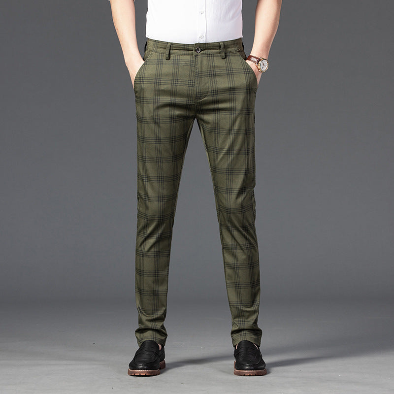 Men's Stretch Cotton Casual Pants