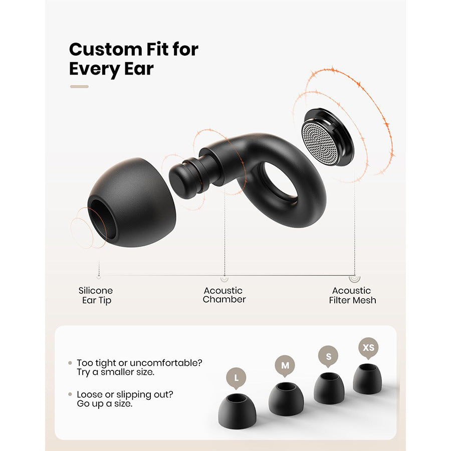 The QUIET noise-reducing sleep earplugs