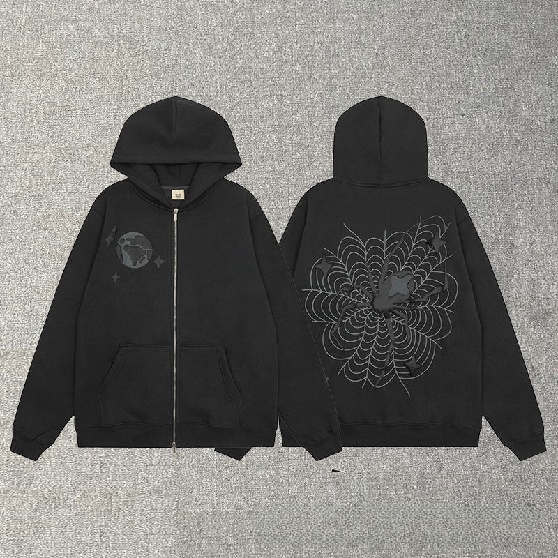 Fleece hooded sweatshirts for men and women