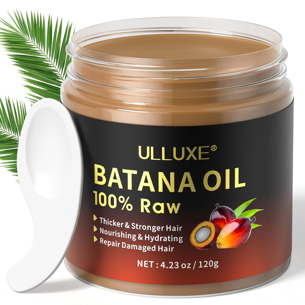 Batana Oil for Hair Growth Dr Sebi Organic Raw Batana Oil from Honduras Unrefined Batana Hair Oil Prevents Loss for Men & Women Enhances Hair Thickness Nourishing Fuller Thicker Hair