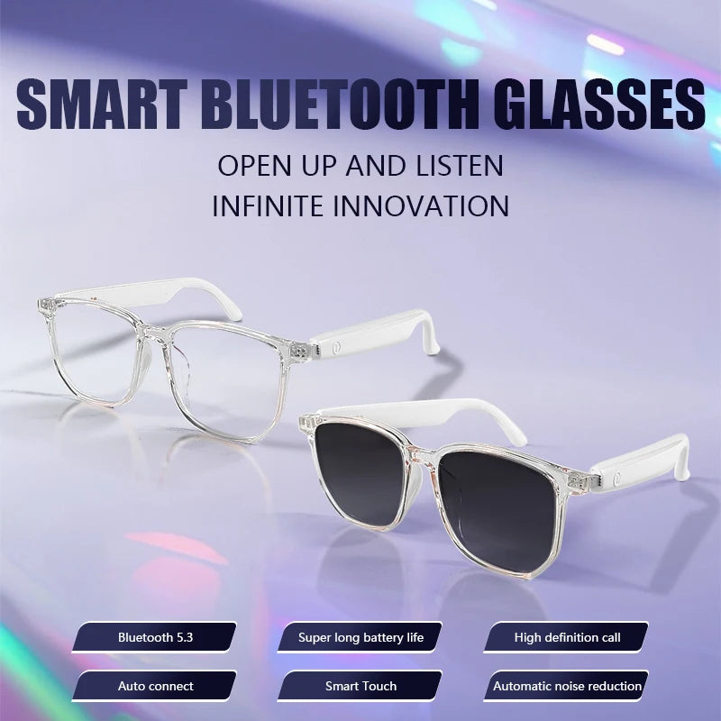 GS03 Upgrade Smart Glasses With Camera Video Recording AI Photo Recognition Bluetooth Call Translation Voice Assistant Glasses