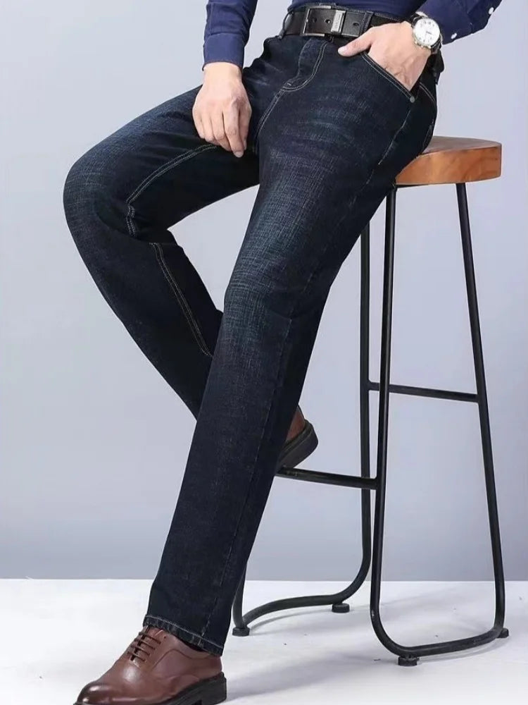 2025 Men NEW Men's Fashion Business Jeans