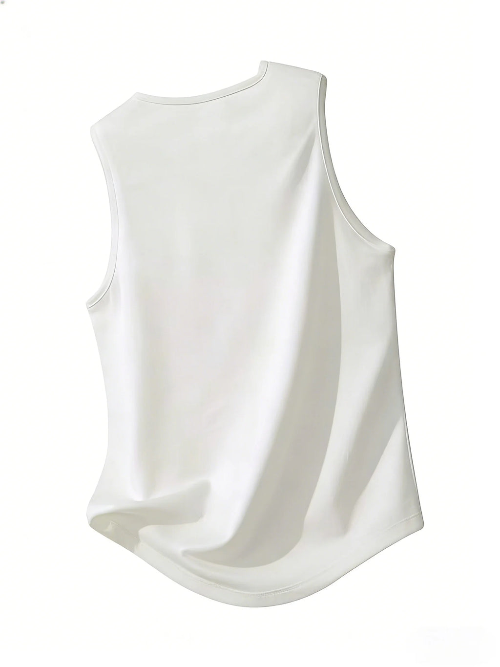 Large-sized men's cross-patterned printed vest, fitness and sports sleeveless T-shirt