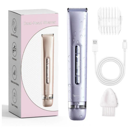 DOUBLE HEADED HAIR SHAVER
