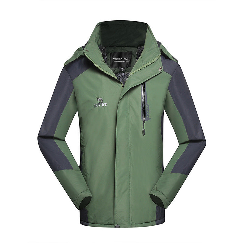 Thickened Fleece Couples Jacket - Outdoor Snow Outfit