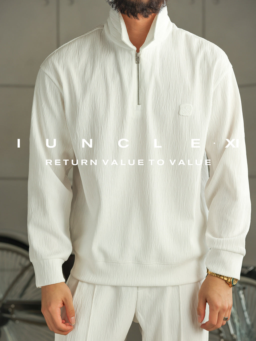 Mens Polo Long Sleeve Sports Suit