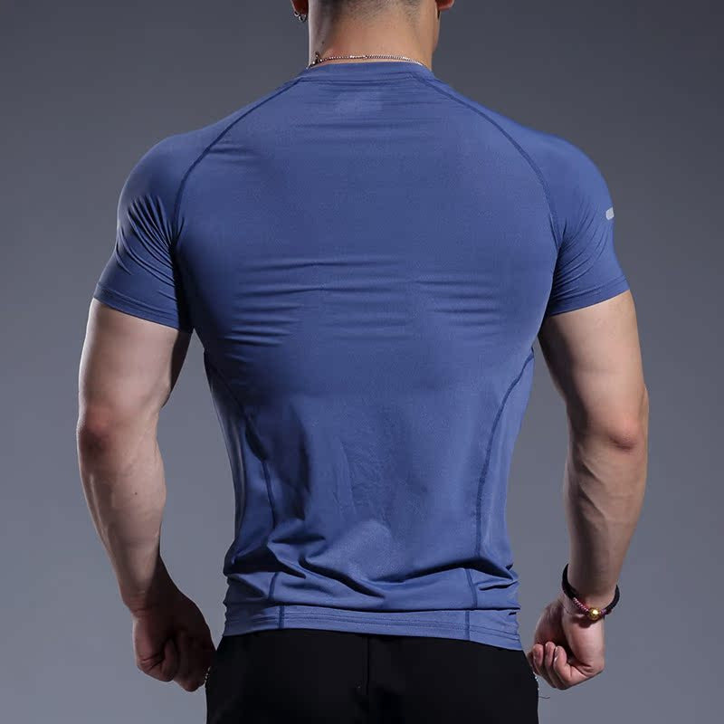 Mens Quick-Dry Fitness T-Shirt