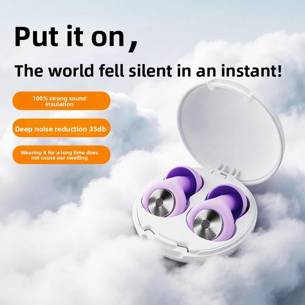 The HT001-A4 Noise Reduction Sleep Earplugs