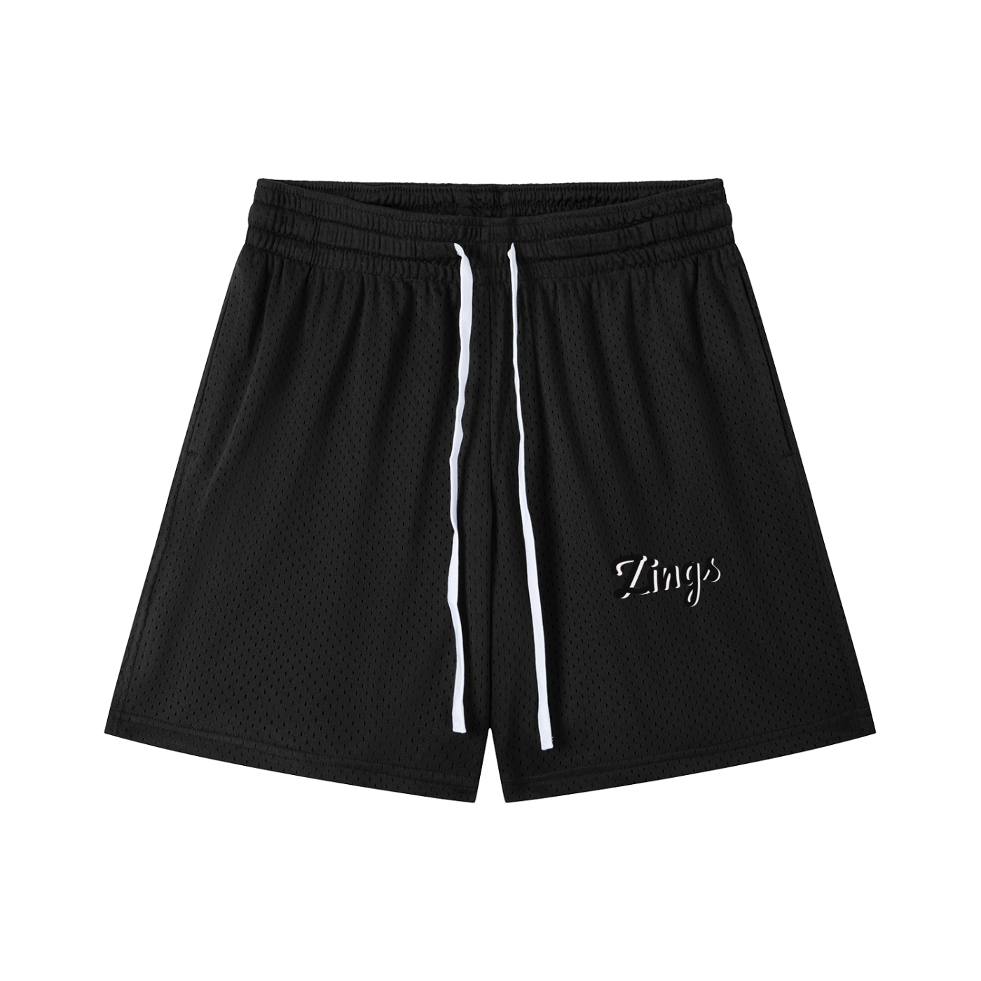 Mesh Drawstring Shorts