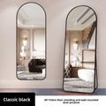 Arched Metal Dressing Mirror