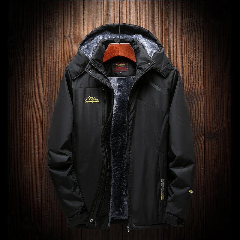 Thickened Fleece Outdoor Jackets for Men and Women