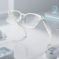 2025 AI Intelligent Language Translation Glasses Bluetooth Call Earphones Smart Glasses Travel Men Women Anti-Blue Light Glasses