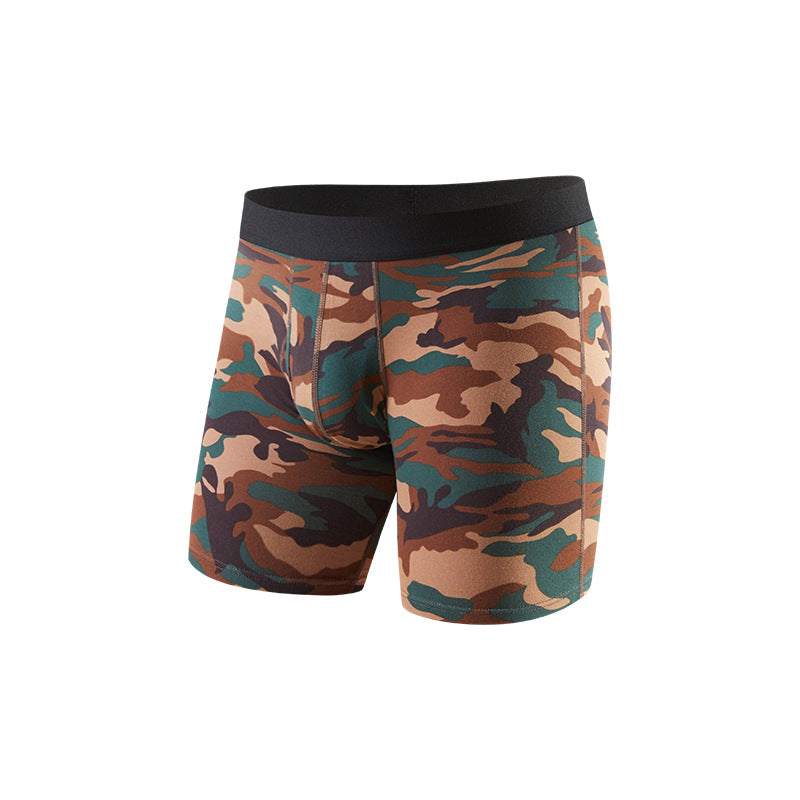 Camouflage cotton sports running boxer pants