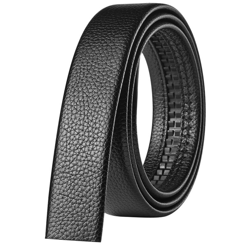 Automatic Buckle Mens PU Leather Belt