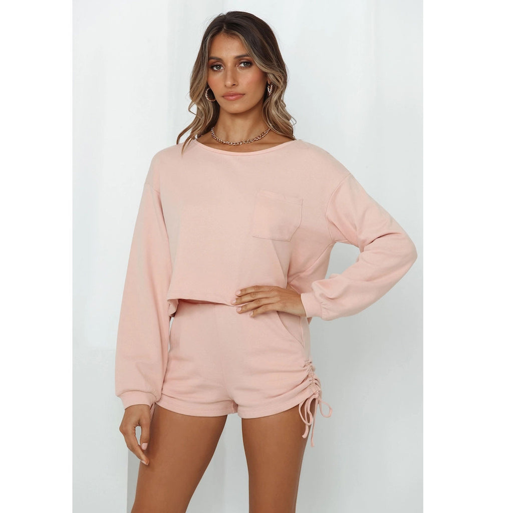 Aachoae Women's Casual Home Style Activewear Set
