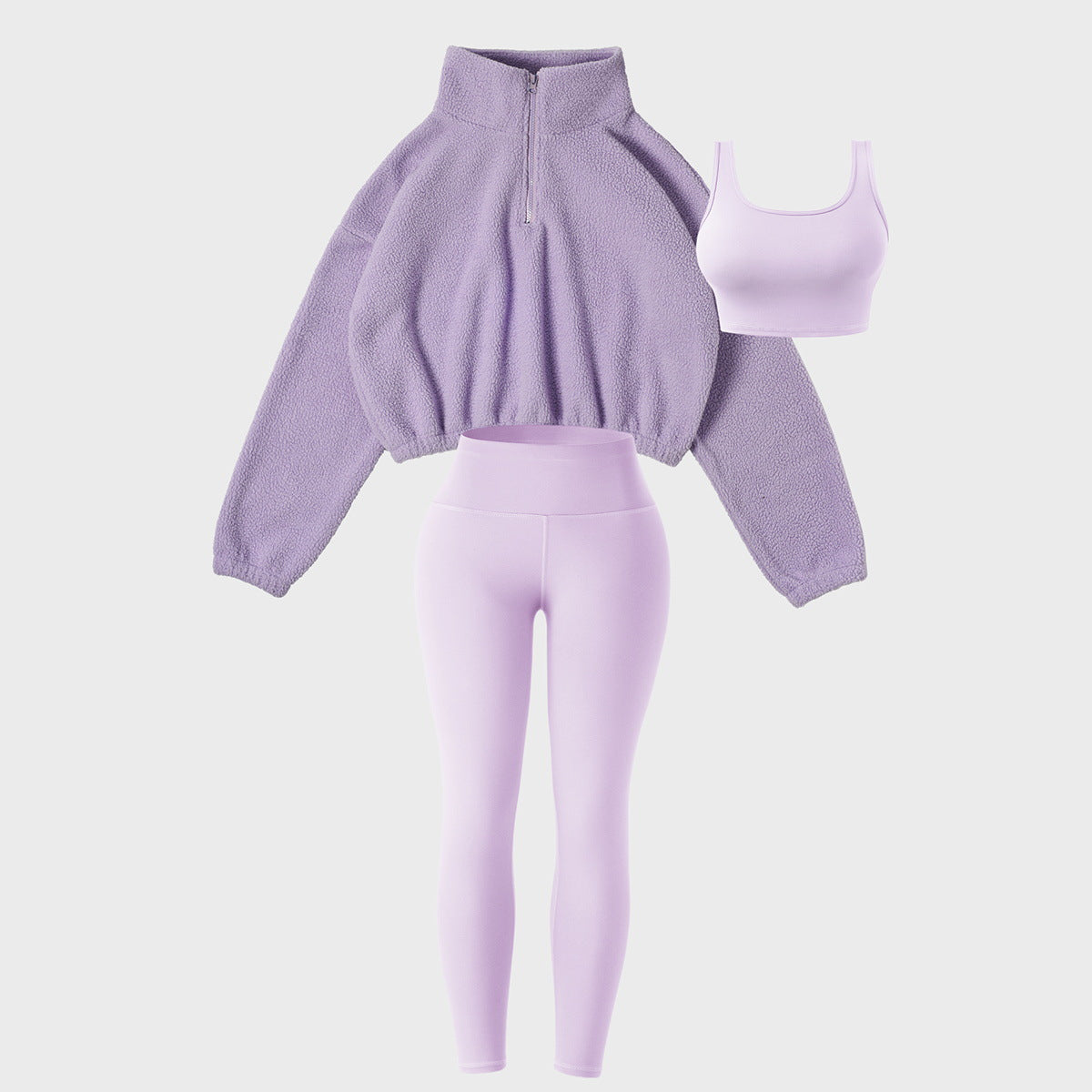 Women's Plush Sports Three-Piece