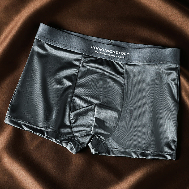 Satin light boxers