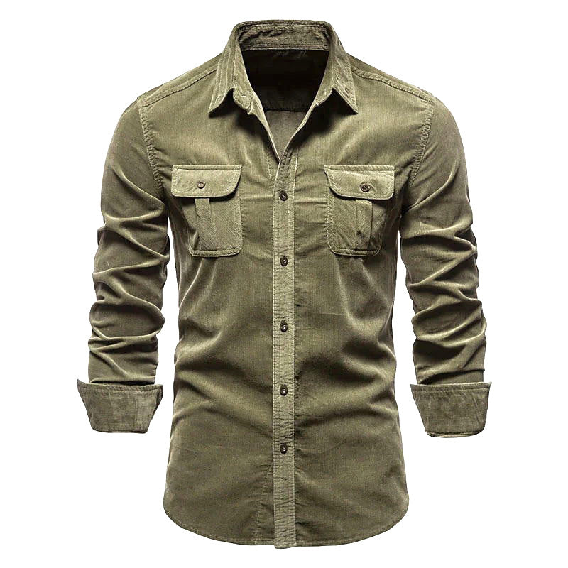 Men's Corduroy Casual Shirt