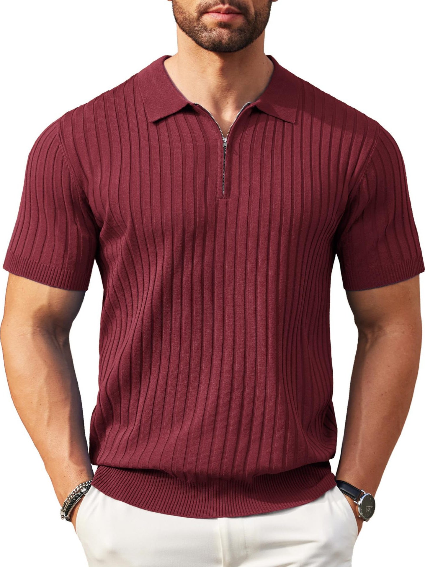 Mens Short Sleeve Polo Shirt