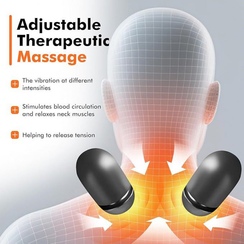 Cervical Pillow with Vibration and Heat Functions