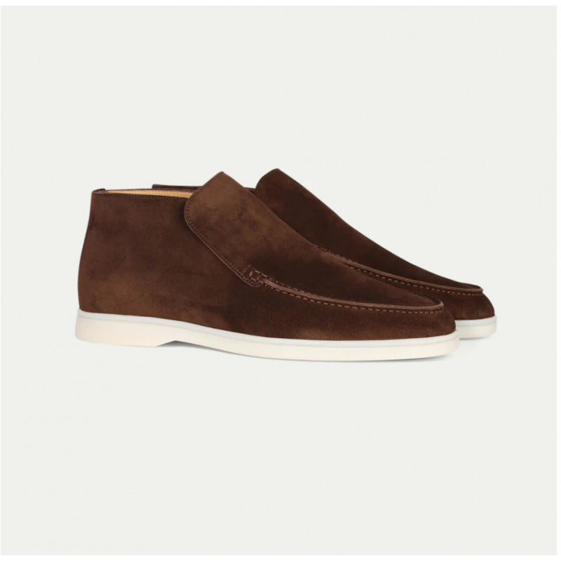 Mens Flat Sole Casual Loafers