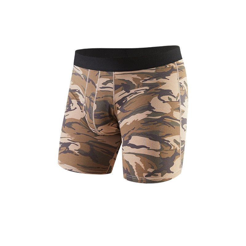 Camouflage cotton sports running boxer pants