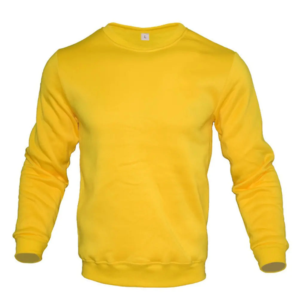 Men's Casual Round Neck Sweatshirt