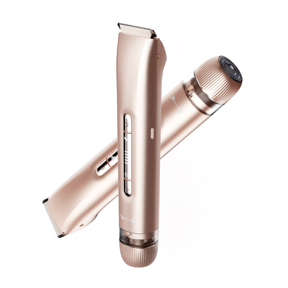 DOUBLE HEADED HAIR SHAVER