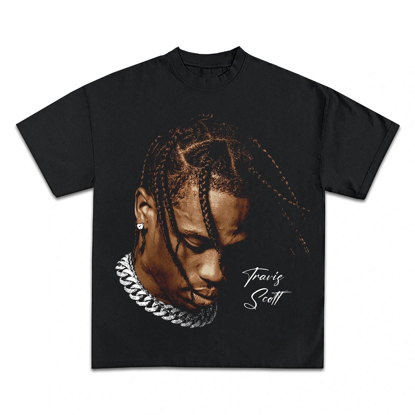 American T-shirt with short sleeves