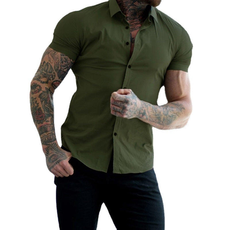 Stretch Wrinkle Free Mens Shirt
