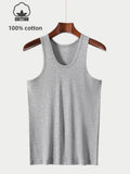 Pure Cotton Men's Vest