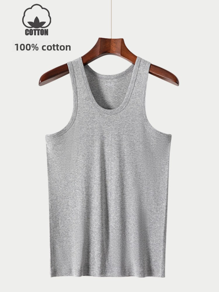 Pure Cotton Men's Vest