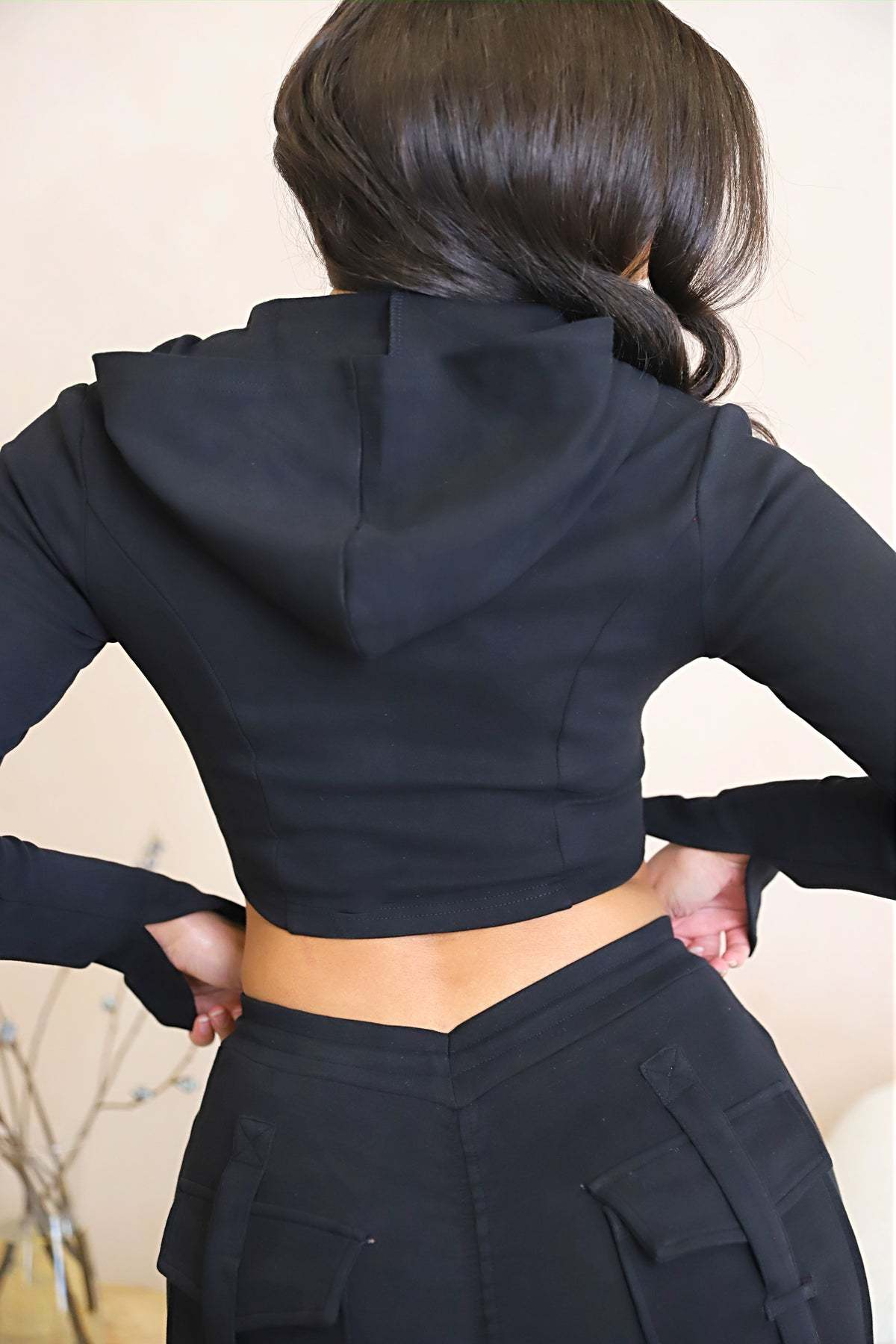 Urban Ease High-Waist Cargo Suits