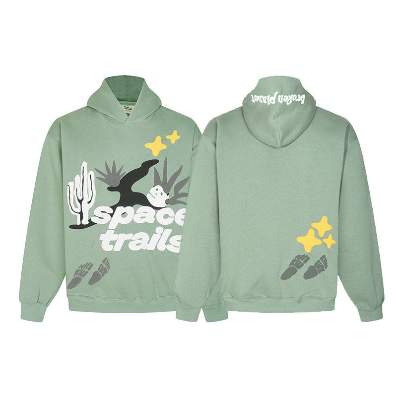 Fleece hooded sweatshirts for men and women