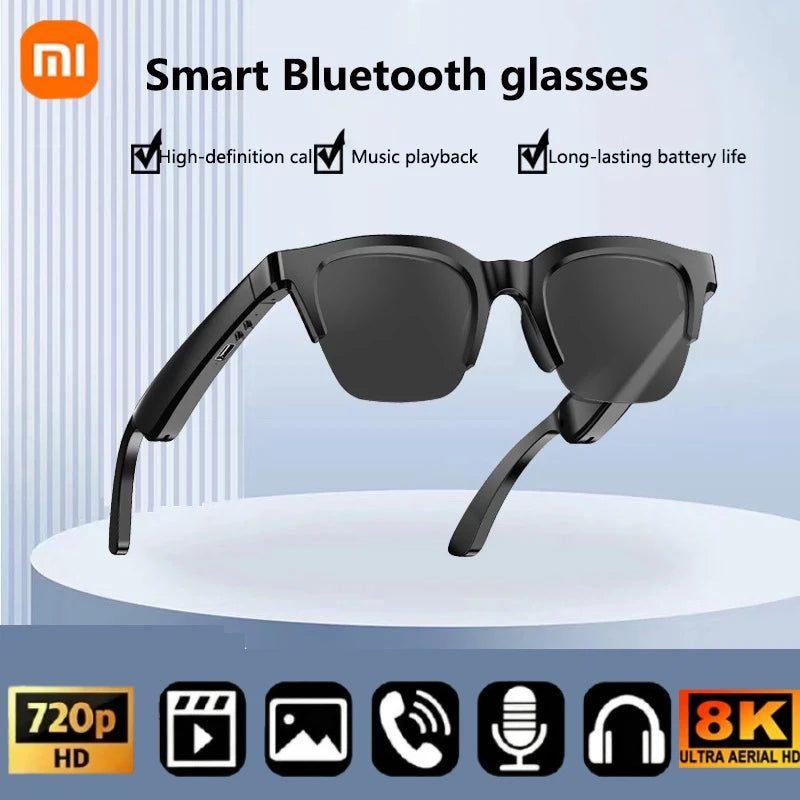 Xiaomi AI Smart Glasses 8K HD Photochromic Multifunction Translate Camera Glasse Bluetooth Calling Voice Assistant Music Player