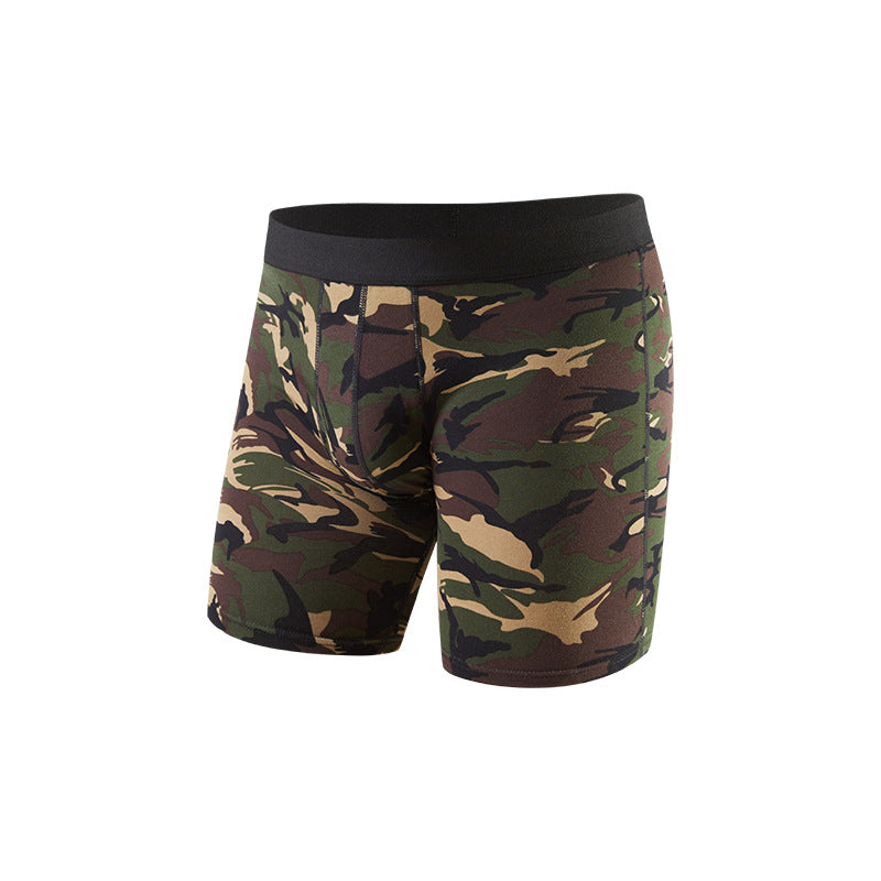Camouflage cotton sports running boxer pants