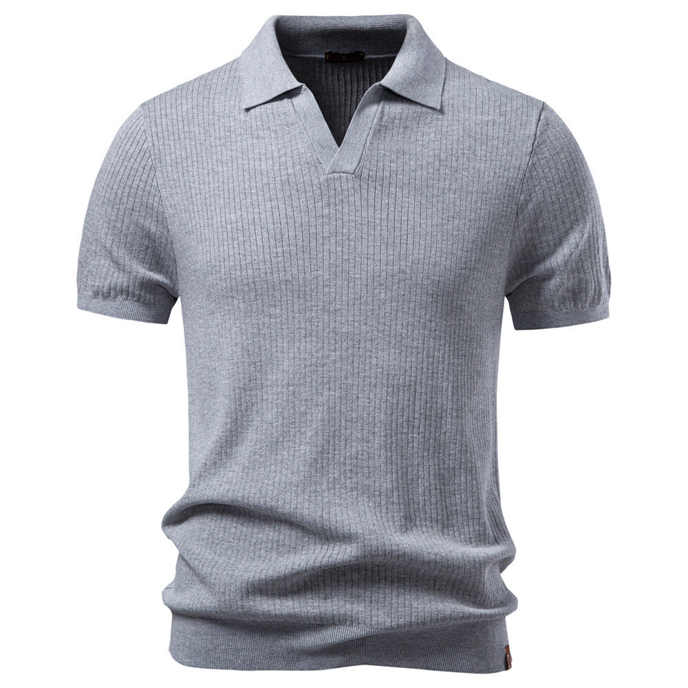 Short-sleeved Polo collar