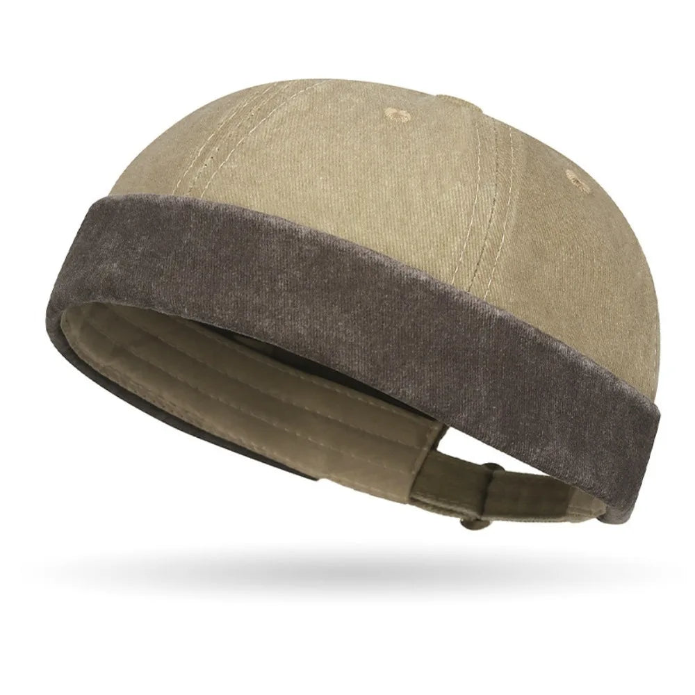 Fashion Hip Hop Beanie Street Hat Men Skullcap Women Spring Brimless Baggy Melon Cap Cuff Docker Fisherman Beanies Hats